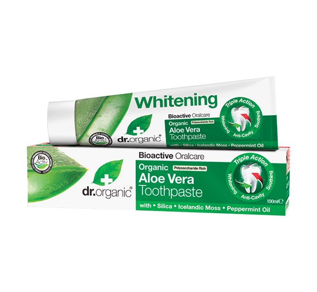 Dr Organic Toothpaste Aloe Vera 100ml